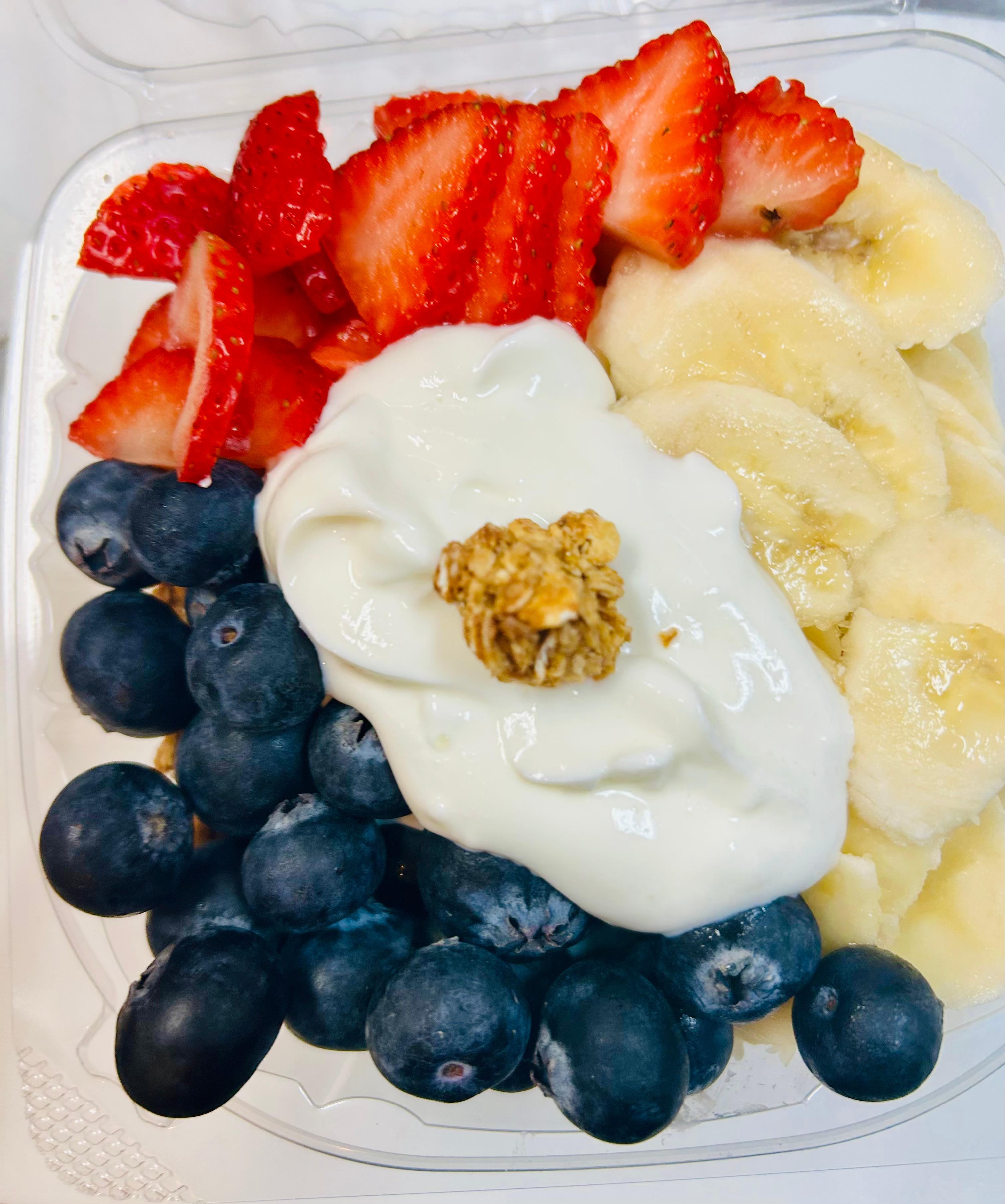 Granola & Yogurt.