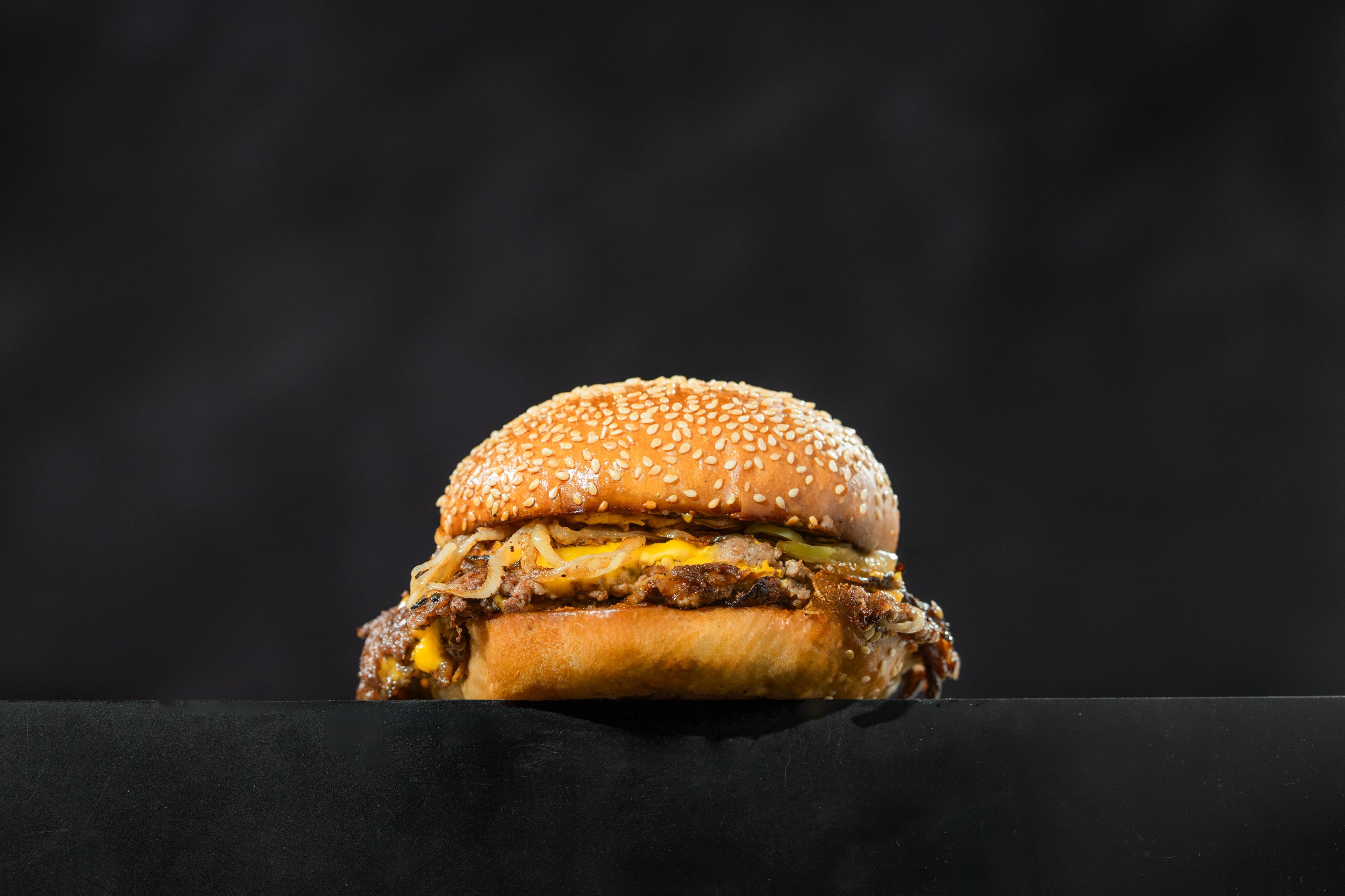 Oklahoma Style Burger.