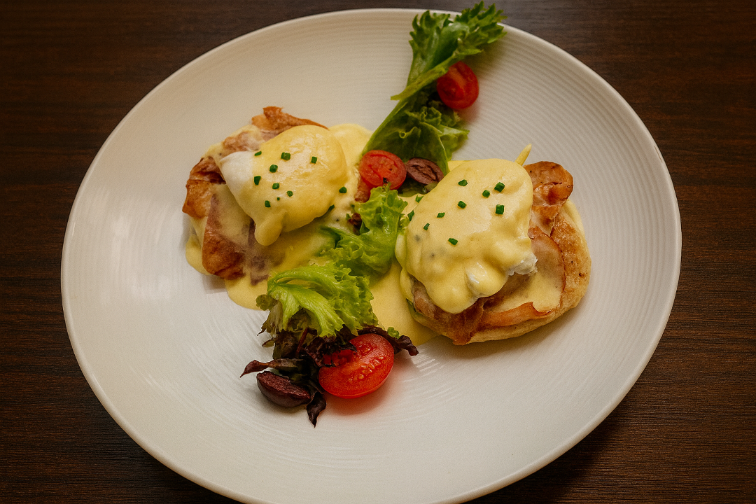 Eggs Benedict.