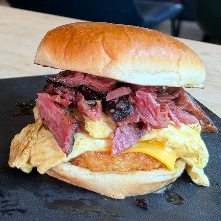 TB Breakfast Sandwich.