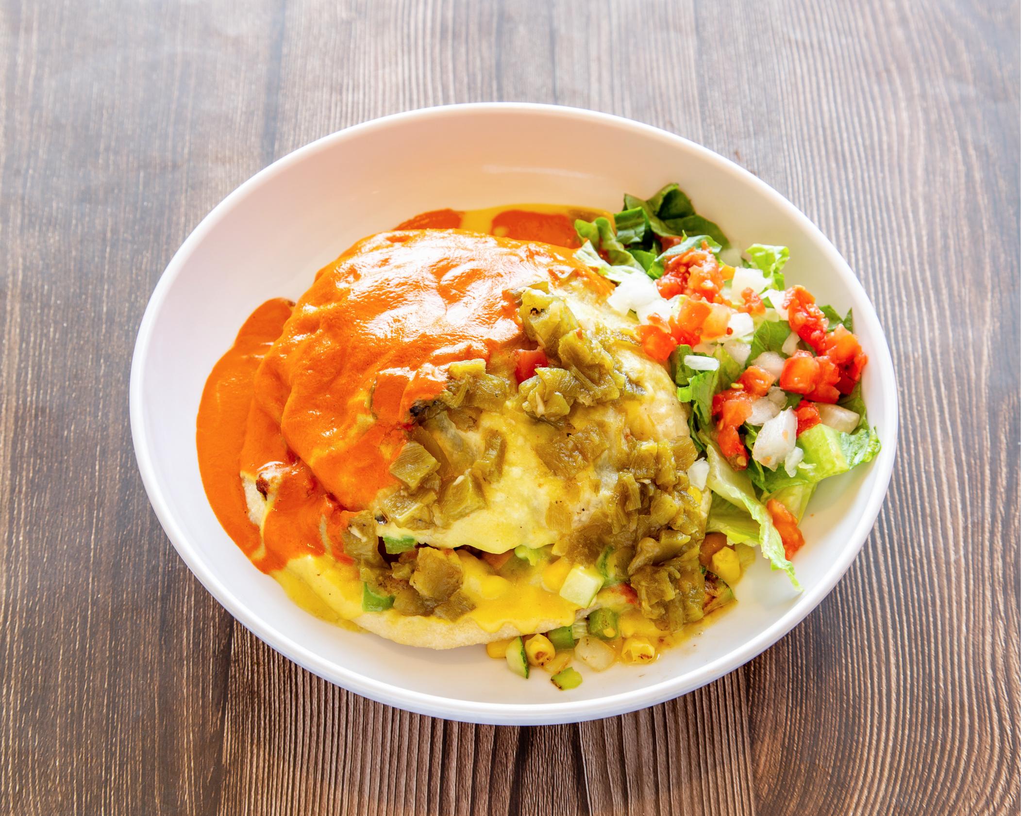 Stuffed Sopapilla.