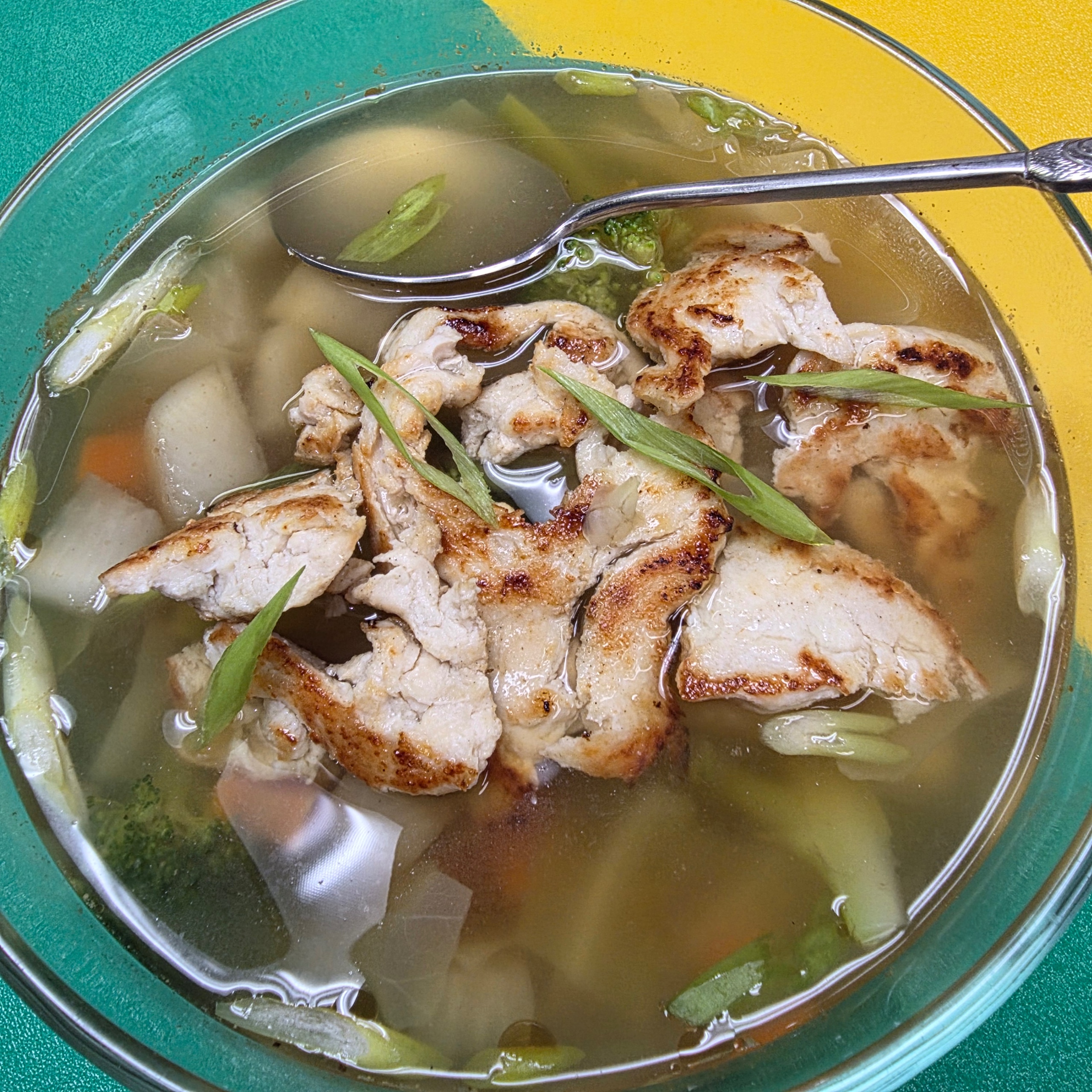 Chicken Vegetable Soup.