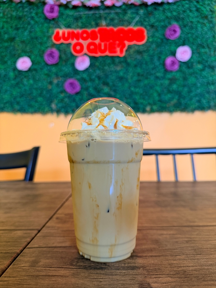 Caramel Frappe.