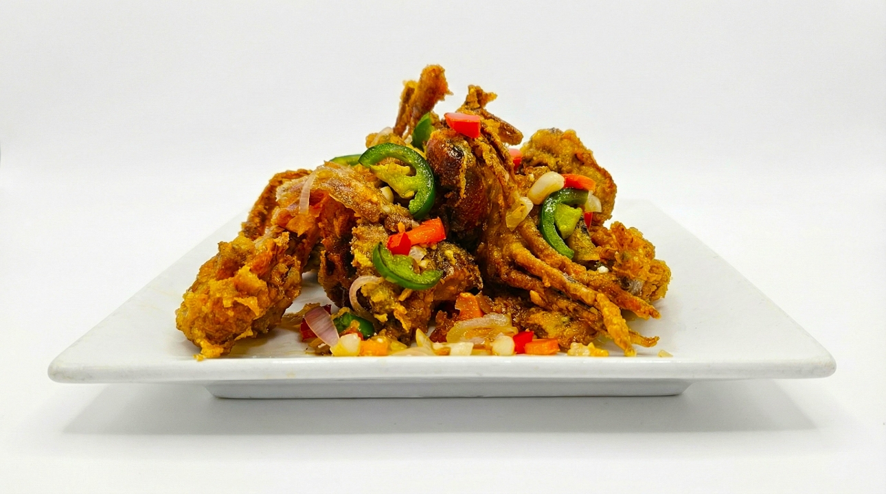 Salt and Pepper Soft Shell Crab.