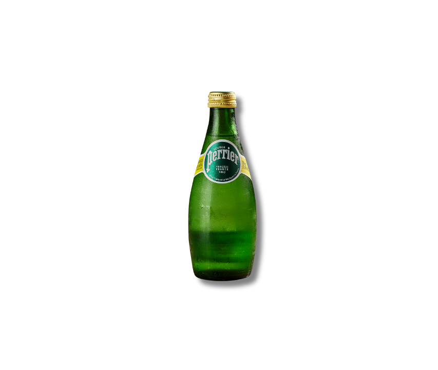 Perrier Sparkling Water.