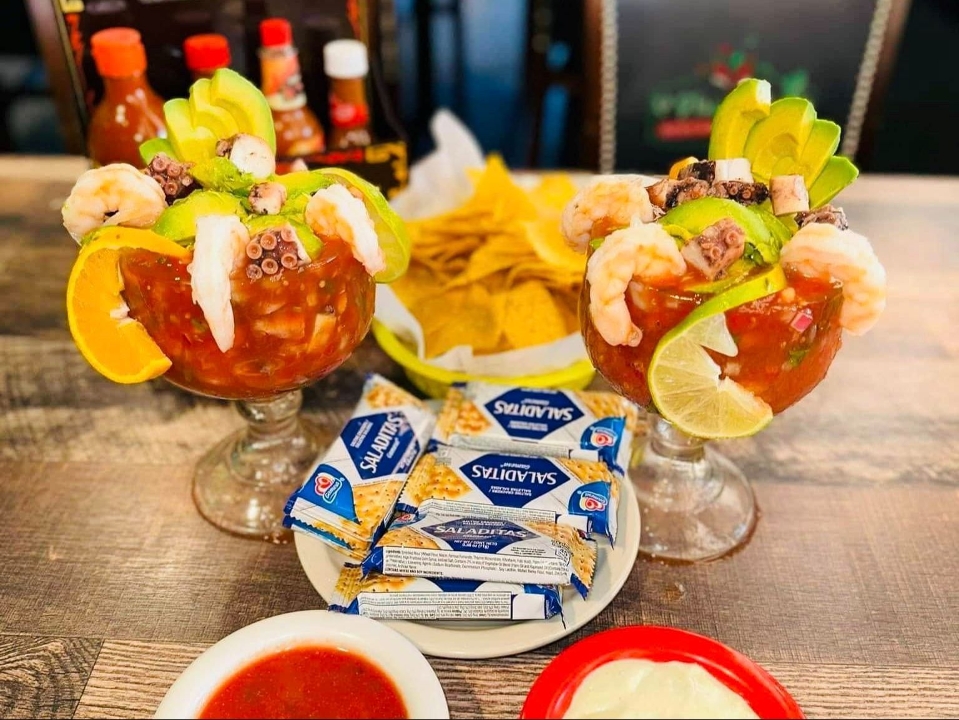 Shrimp & Octopus Cocktail.