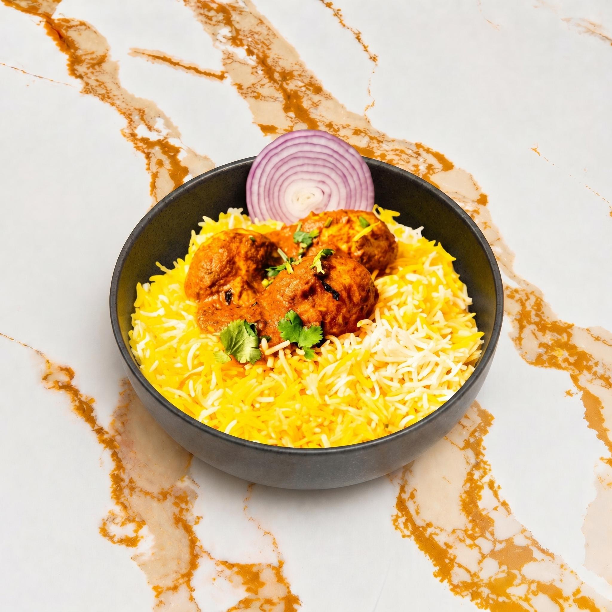 Egg Biryani.