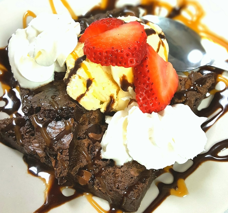 DBL FUDGE BROWNIE.