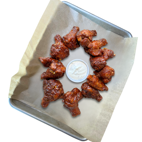 Crispy Chicken Wings.