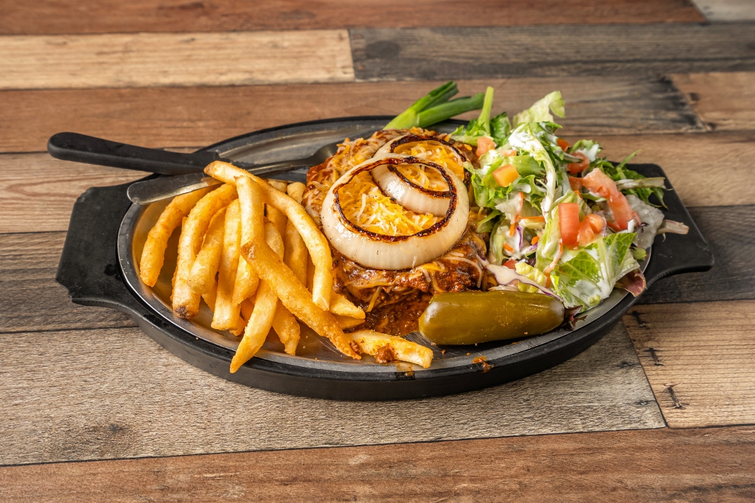 Bob's Chili Cheeseburger.