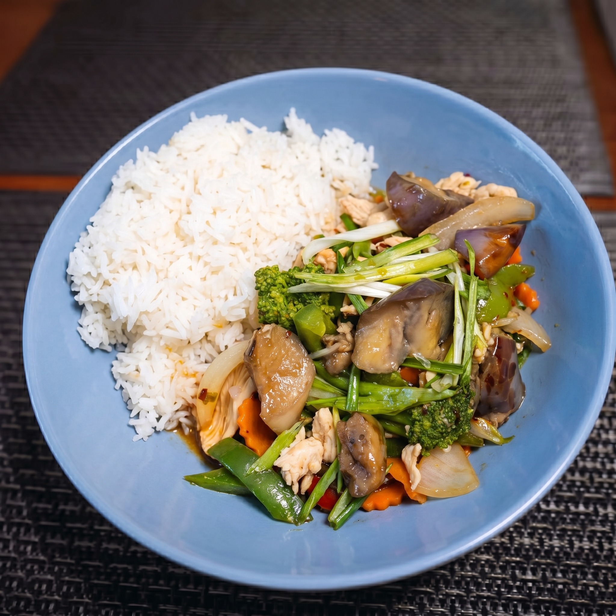 Spicy Eggplant.