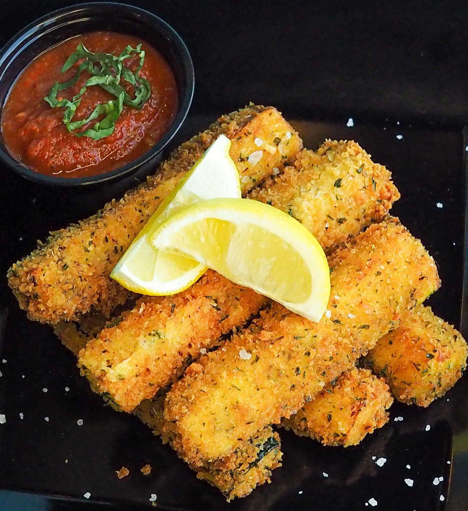 Full Tray Zucchini Sticks.