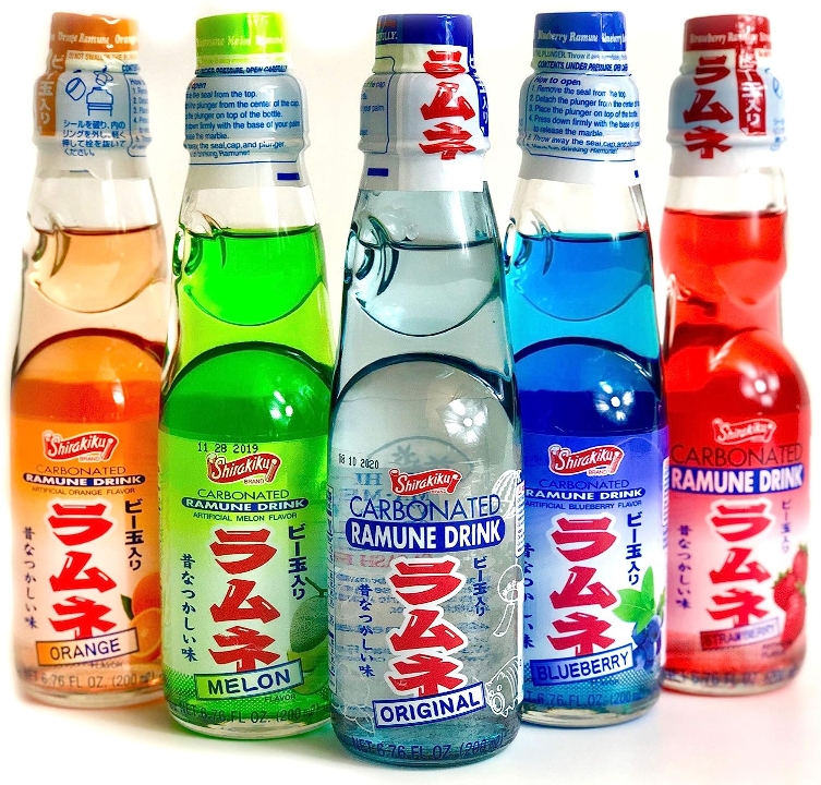 Ramune Japanese Soda.