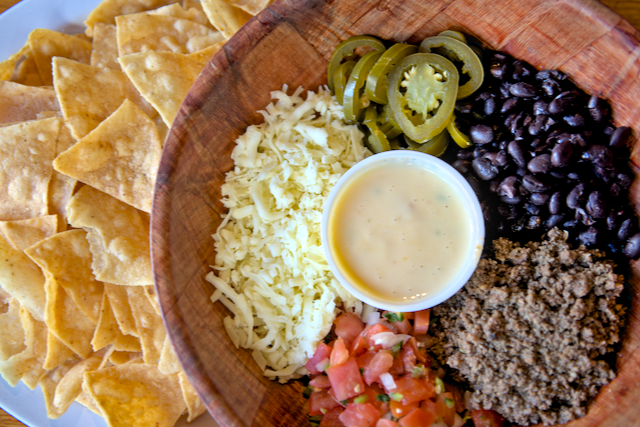Ground Beef Nacho.