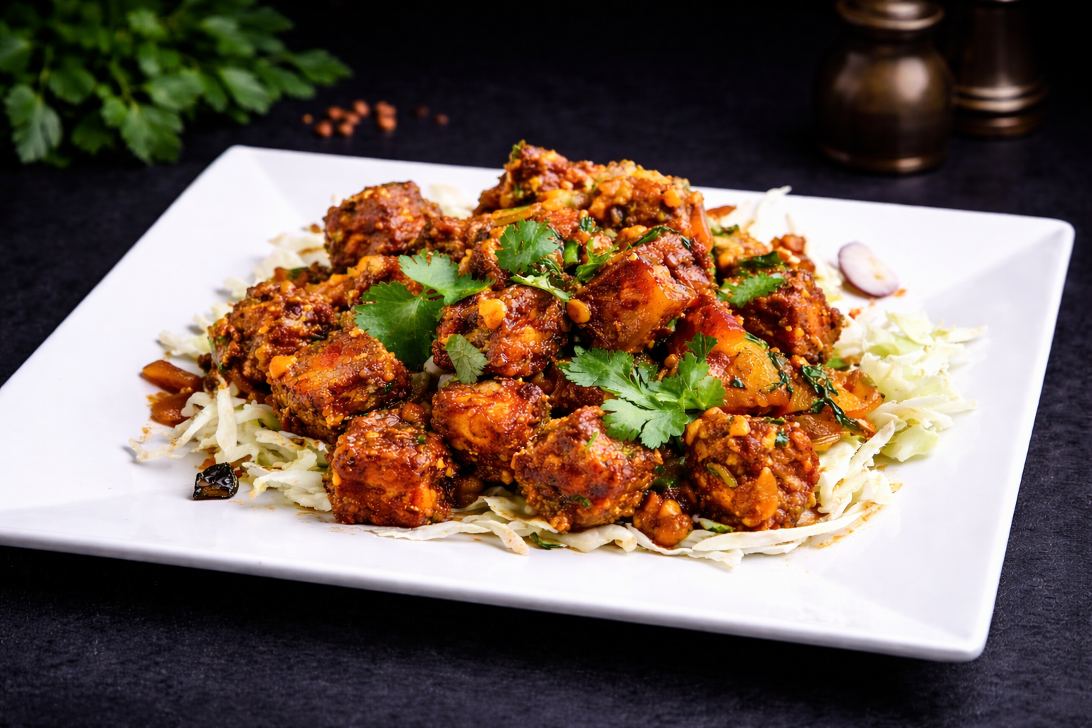 Chatpata Paneer.