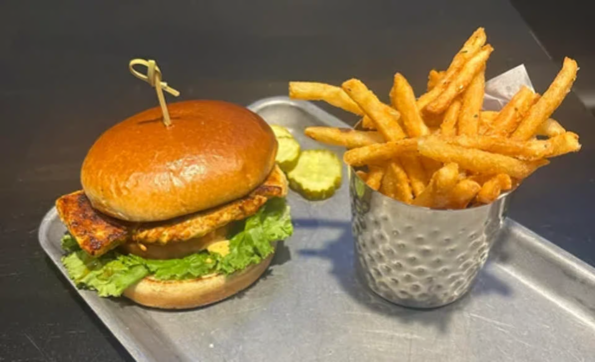 Blackened Chicken Sandwich.