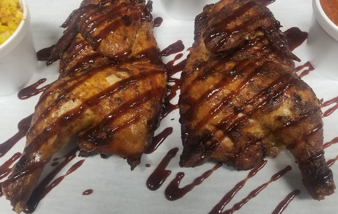 Whole Chicken w/ Toast.
