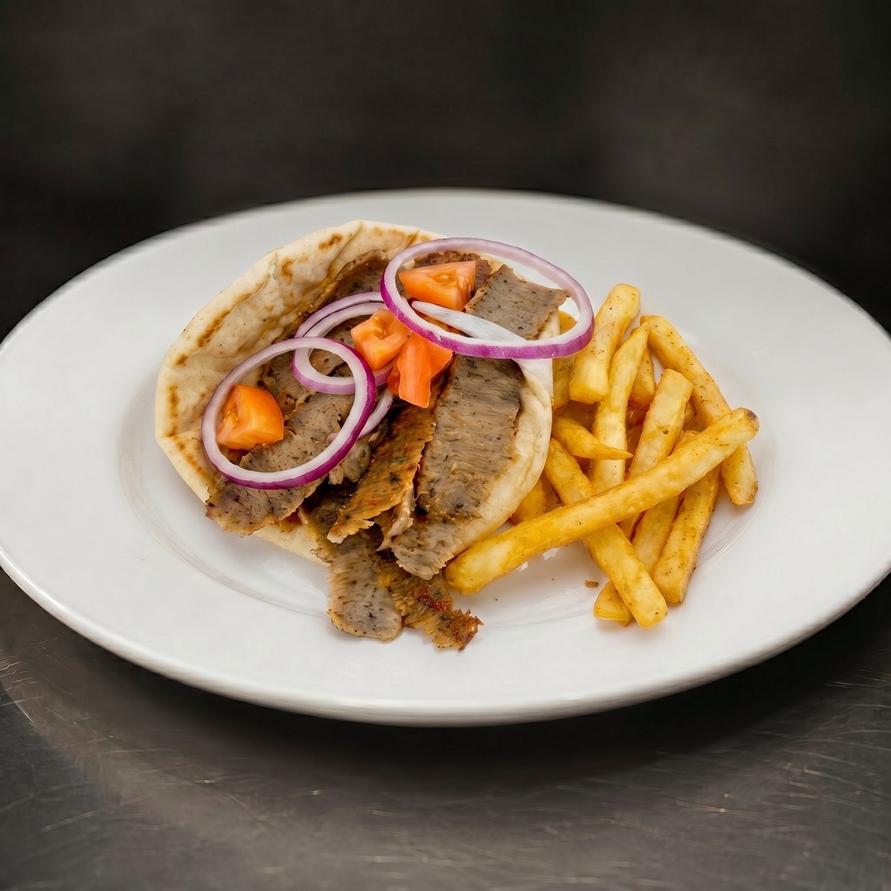 Gyros Sandwich.
