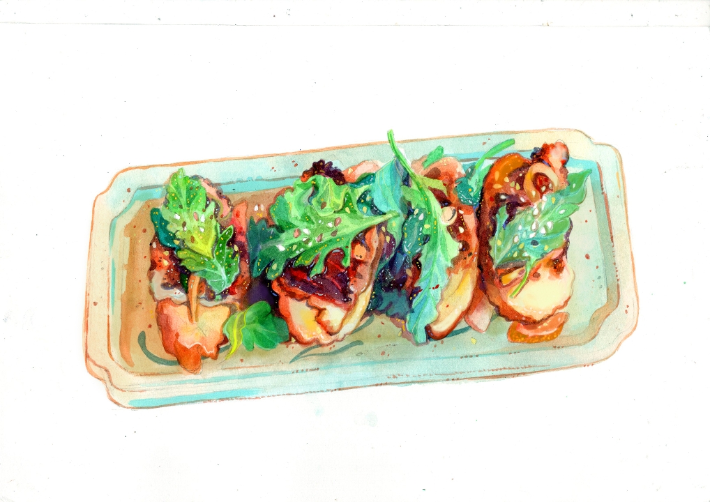 Open Face French Slice.