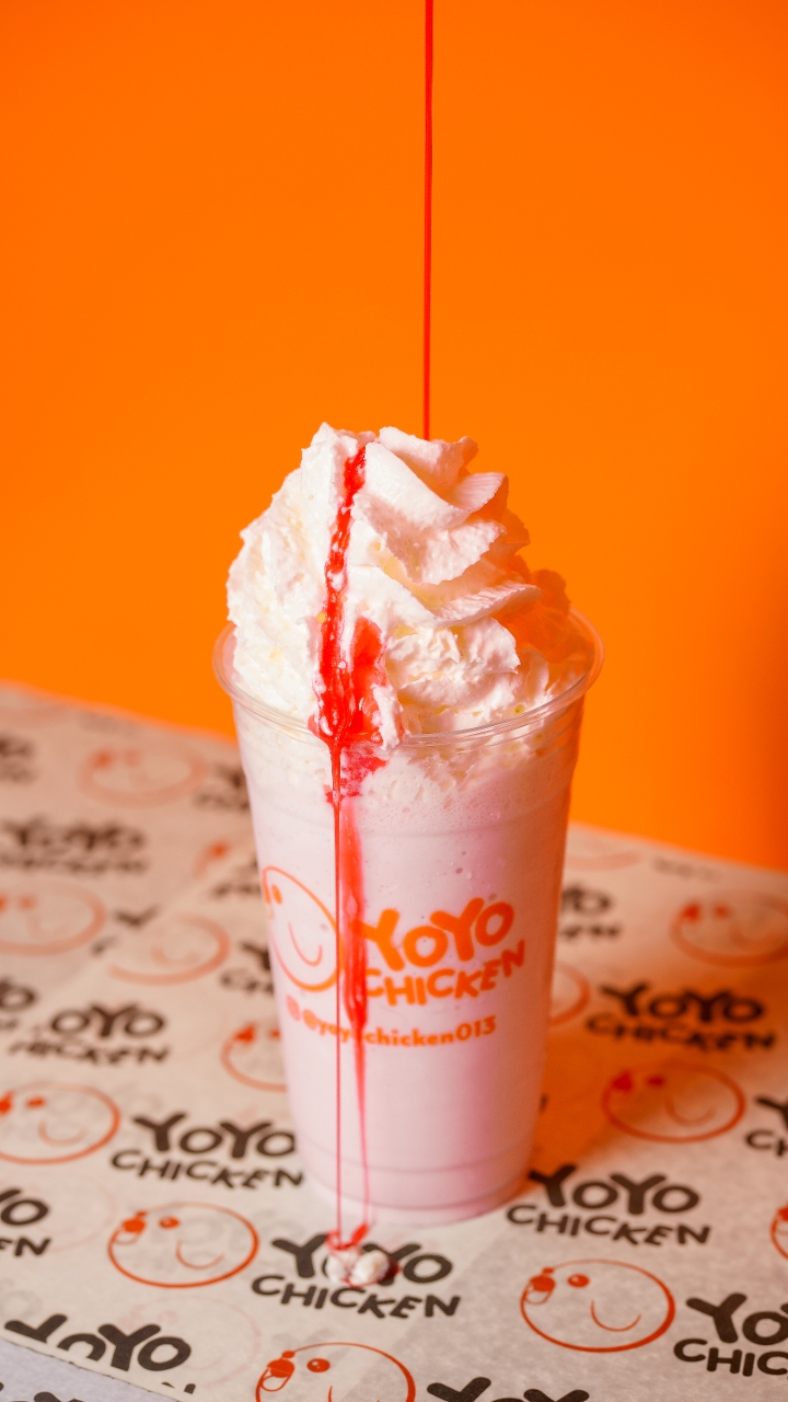 Strawberry Milkshake.