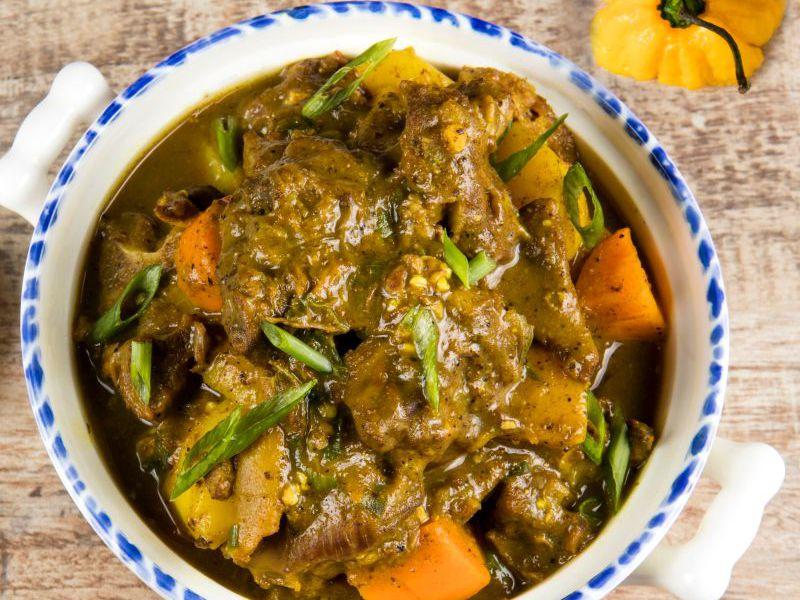 Curry Goat.