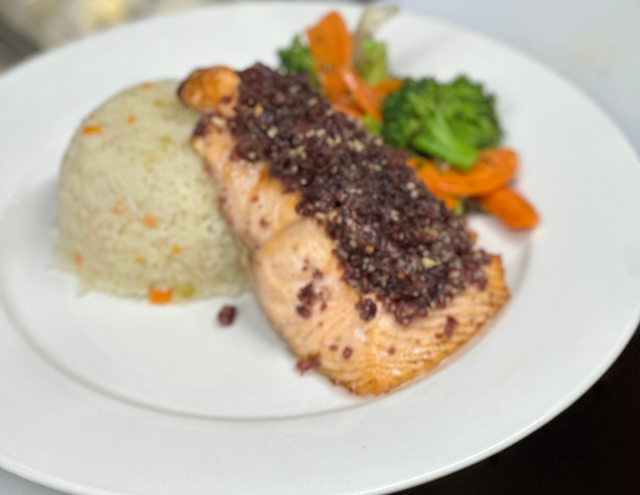 Cranberry Salmon.