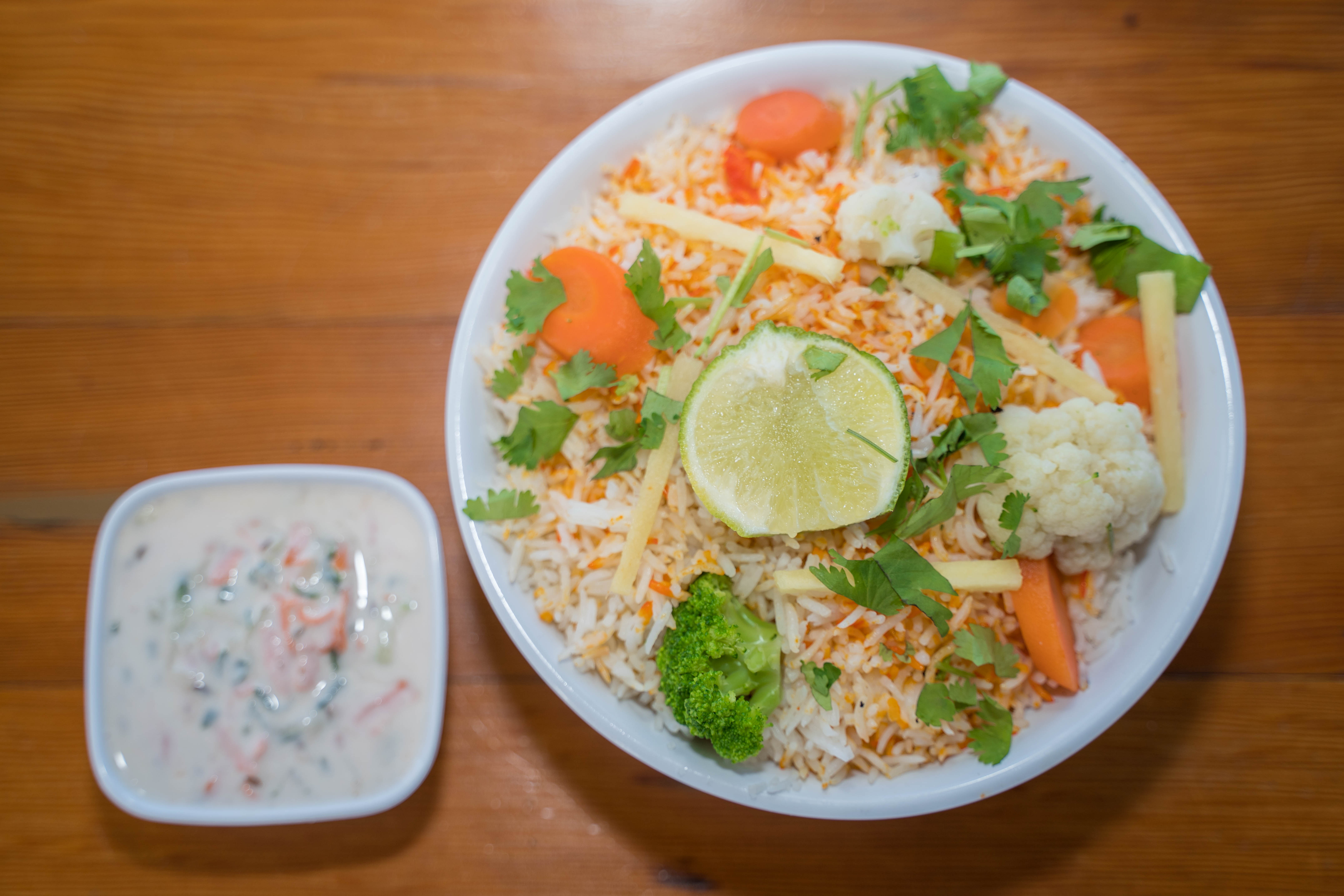 Veg Biryani.