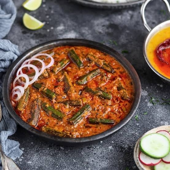 Bhindi Masala - Vegan.