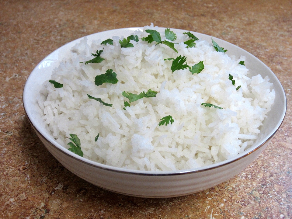 Plain White Rice.