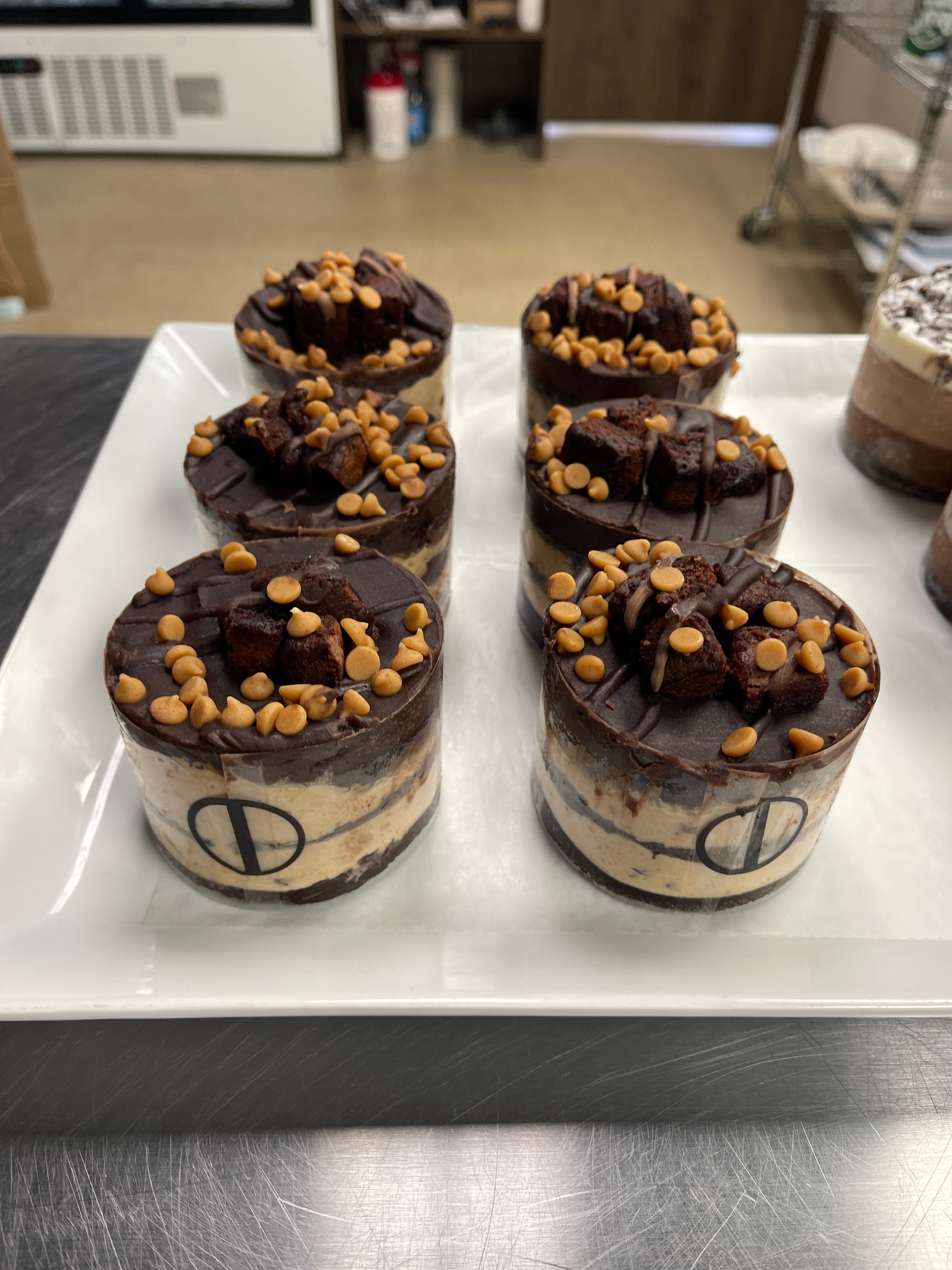 Peanut Butter Mousse Cake.