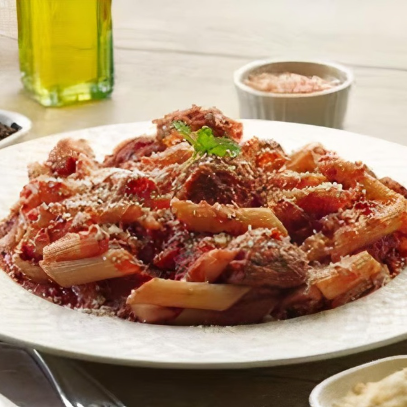 Penne Meatball Pasta.
