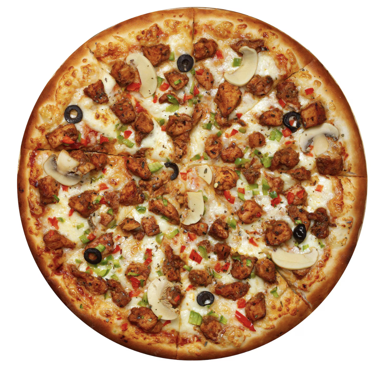 Chicken Pizza.