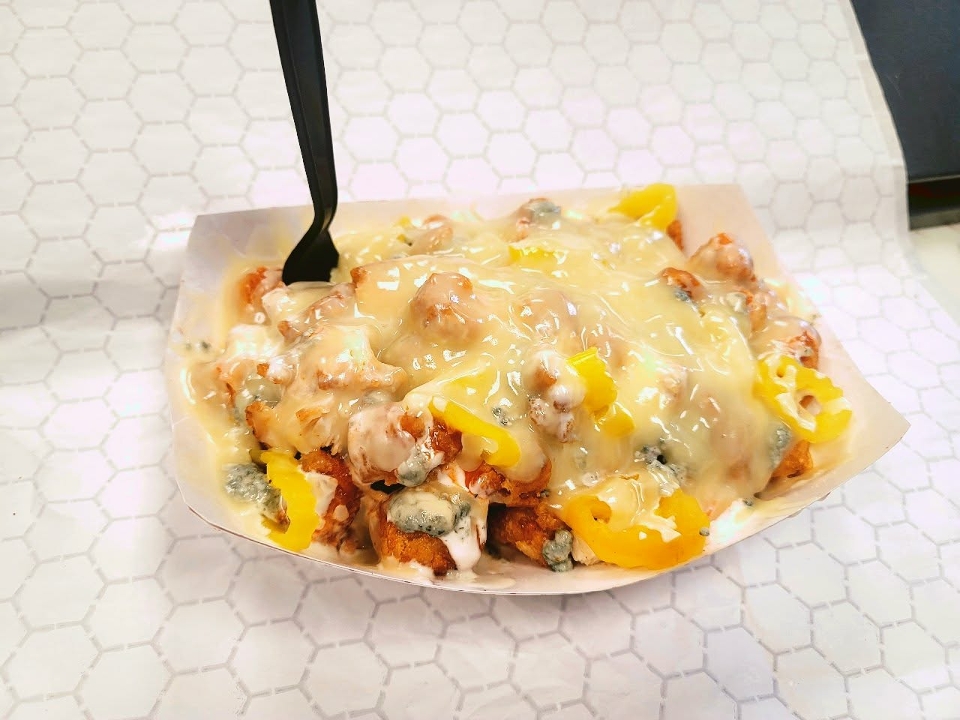 Fiery Buffalo Chicken Tots.