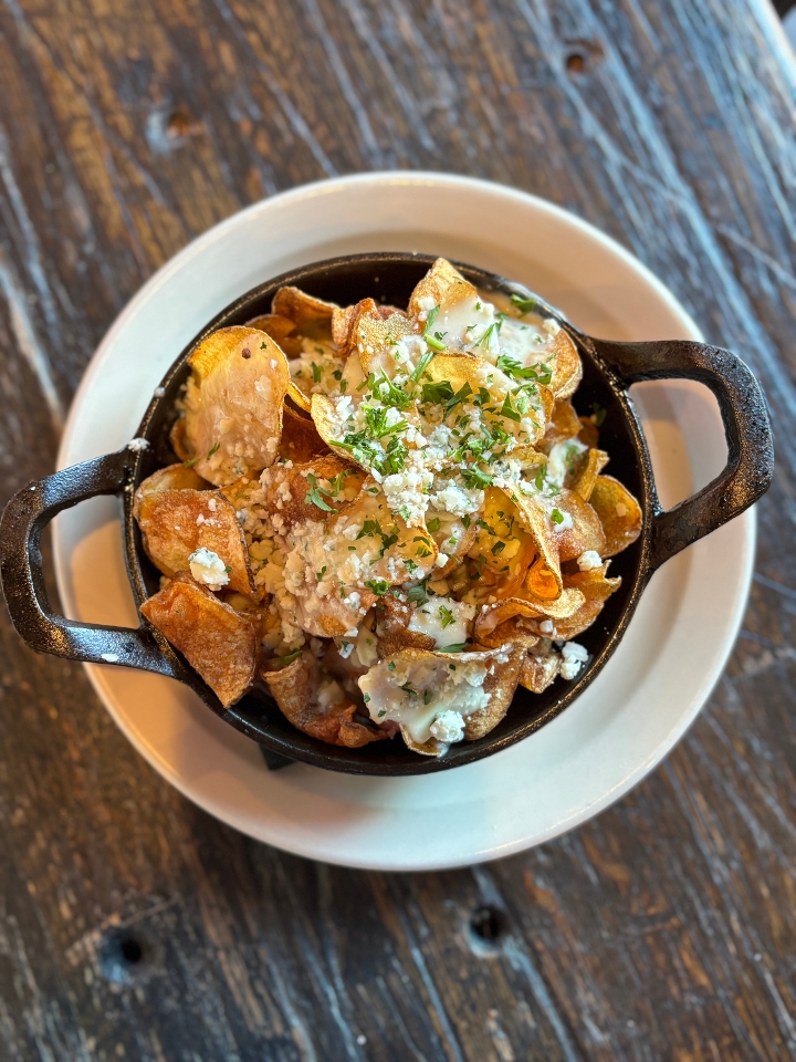 Blue Cheese Chips.