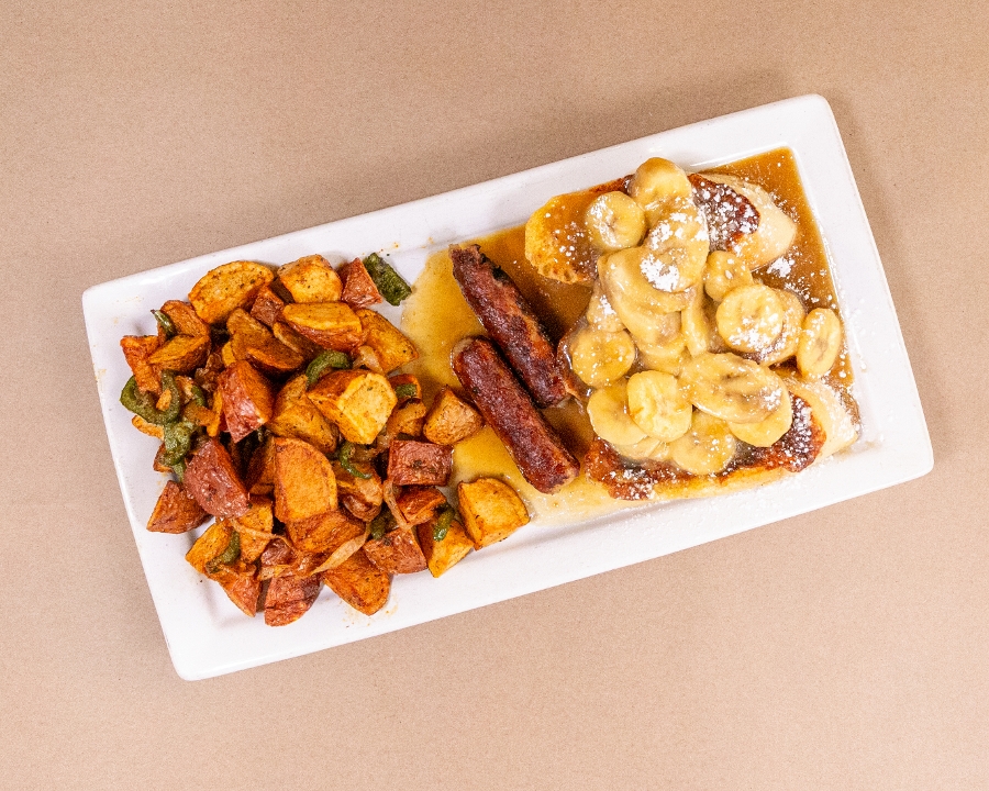 Bananas Foster French Toast.