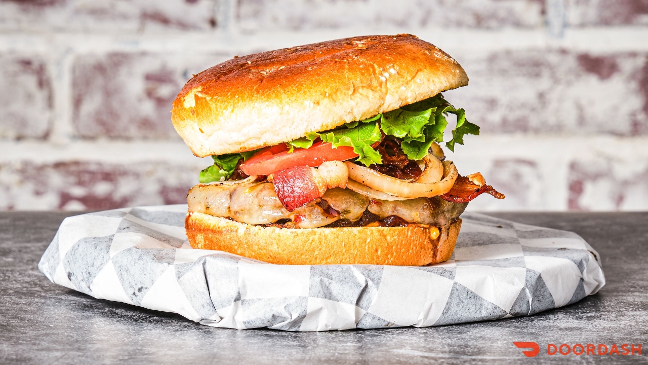 Harvest BBQ Burger.
