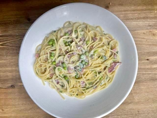 Spaghetti Carbonara.