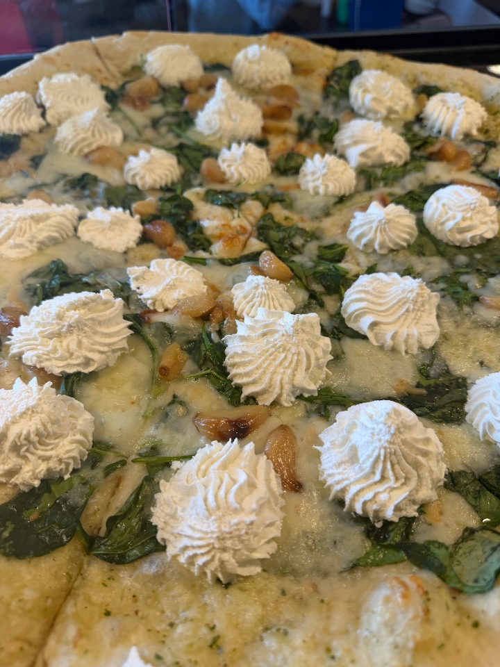 20" Spinach Florentine.