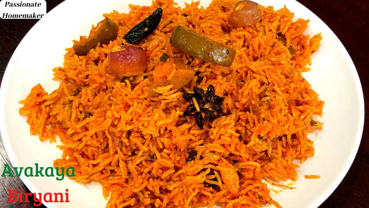 Avakaya Biryani.
