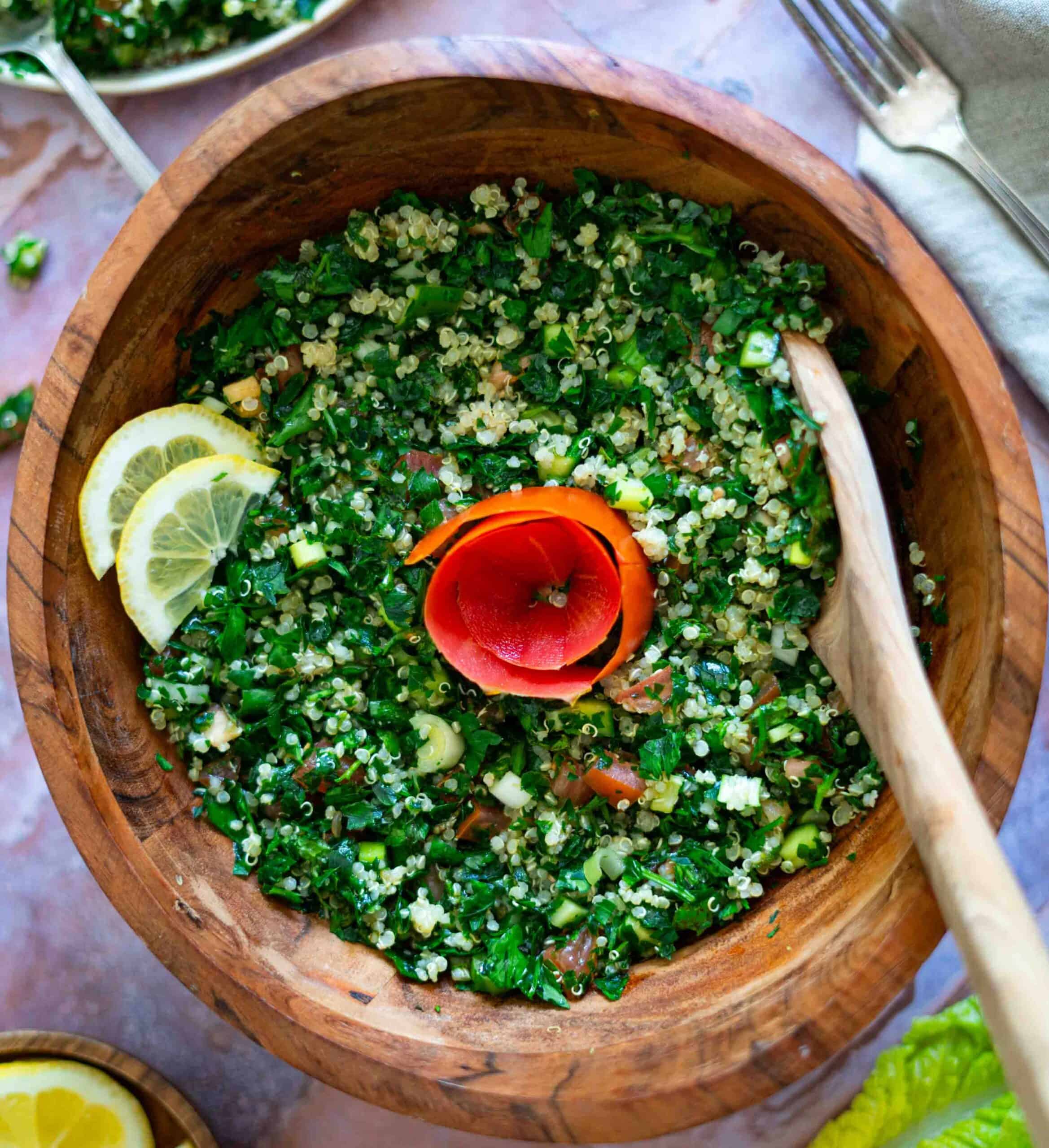 Tabbouleh Salad.