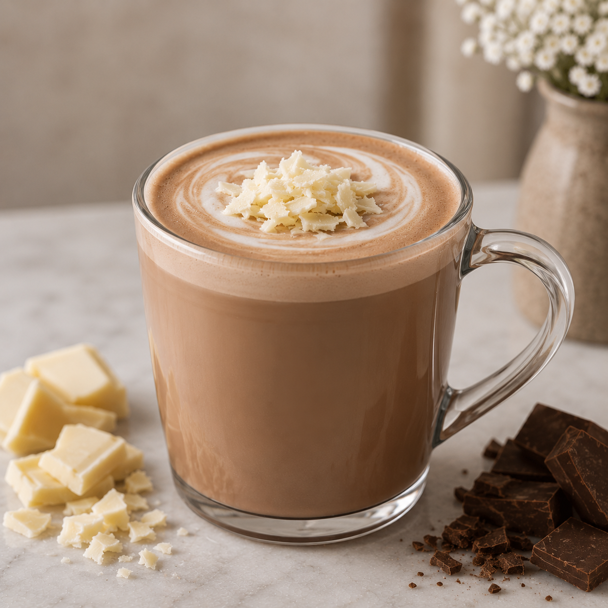 WHITE CHOCOLATE MOCHA.