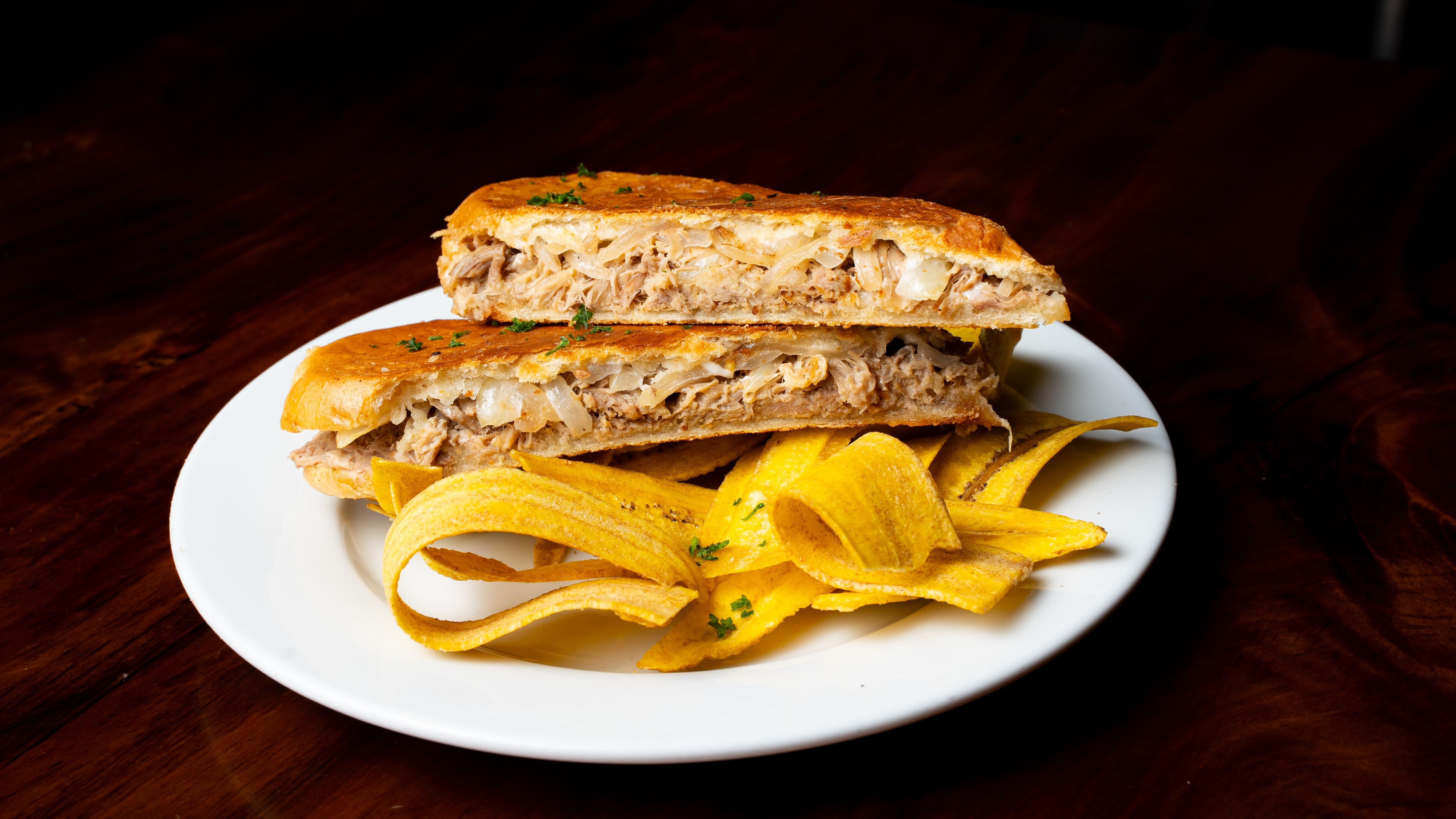 Pan Con Lechon | Roasted Pork Sandwich..