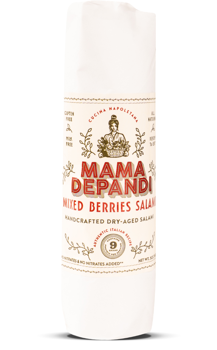 Mama DePandi Mixed Berries Salami.