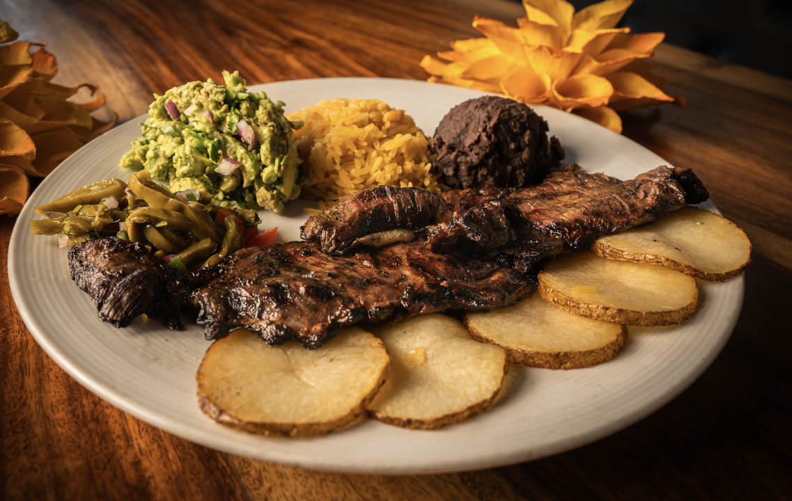 Arrachera ala Mexicana.