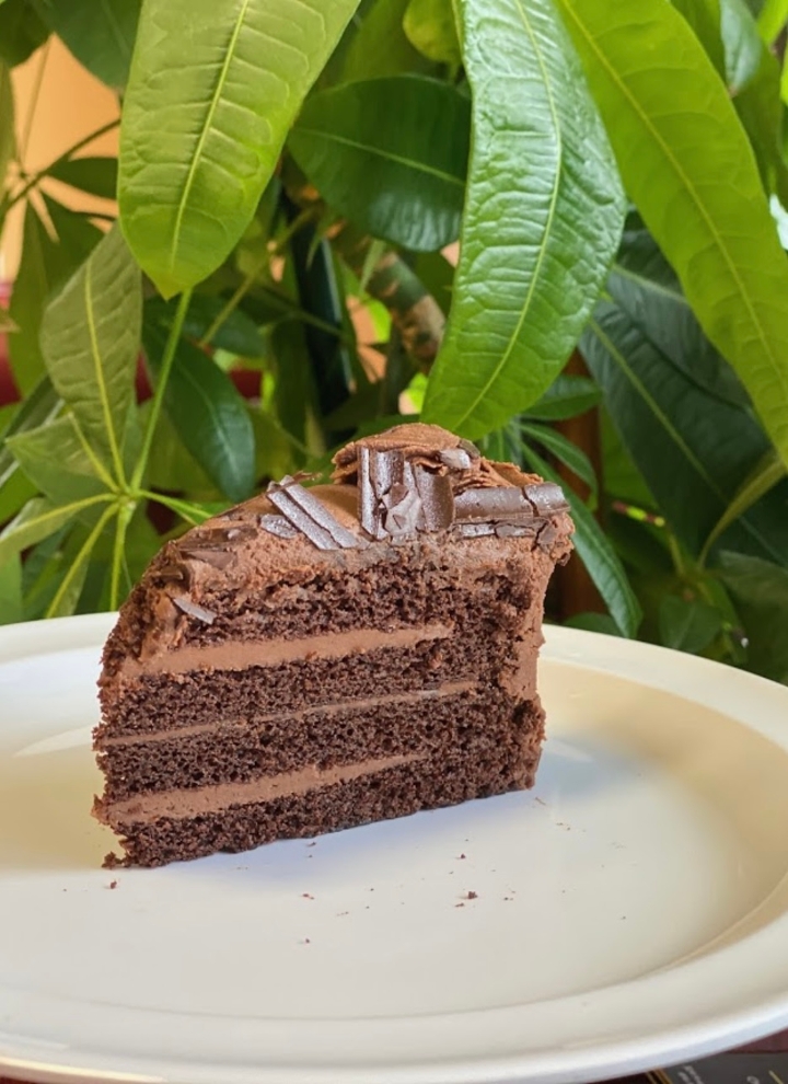 Chocolate Cake Slice.
