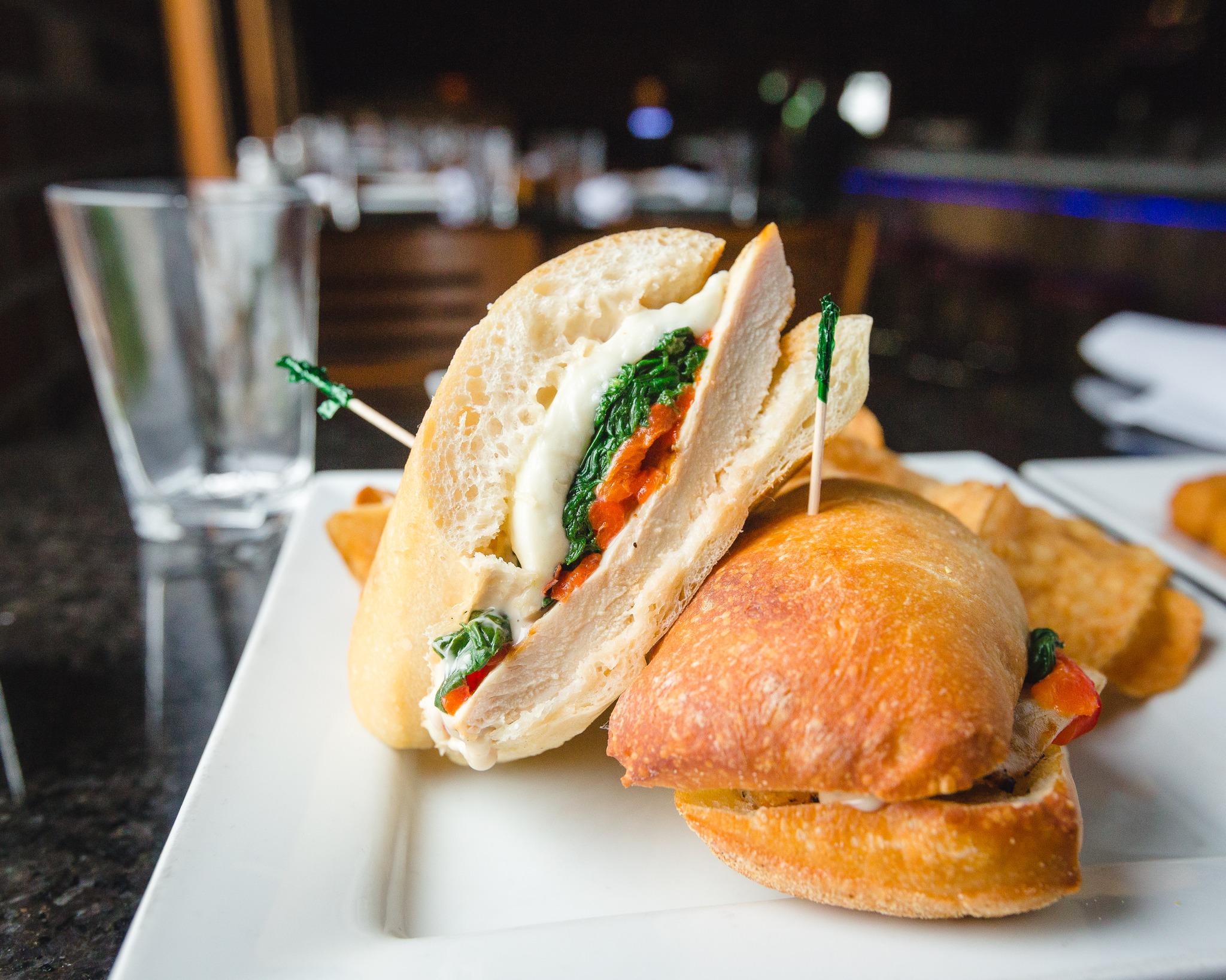 Chicken Parm Sandwich.