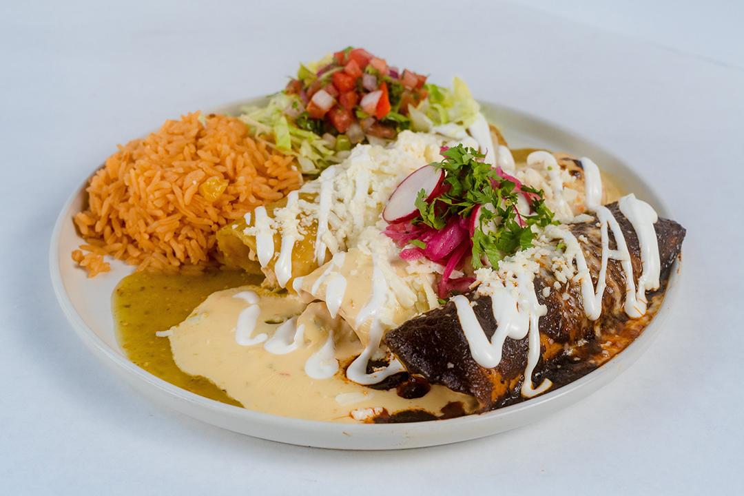 Enchiladas Trio.