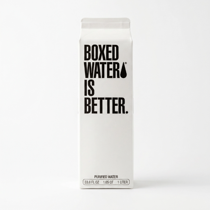Boxed Water.