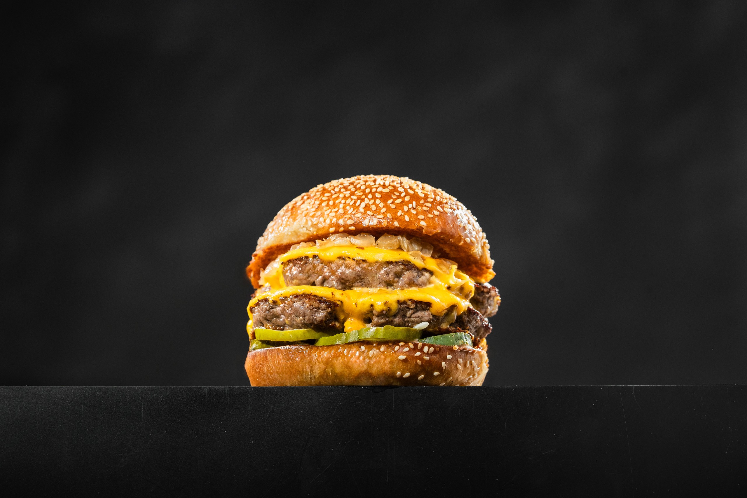 Merica Style Burger.