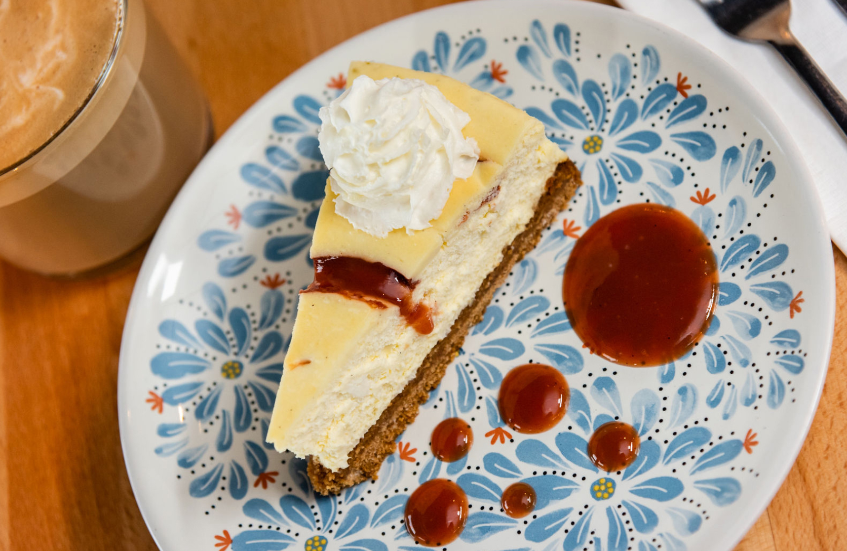 Guava Cheesecake.